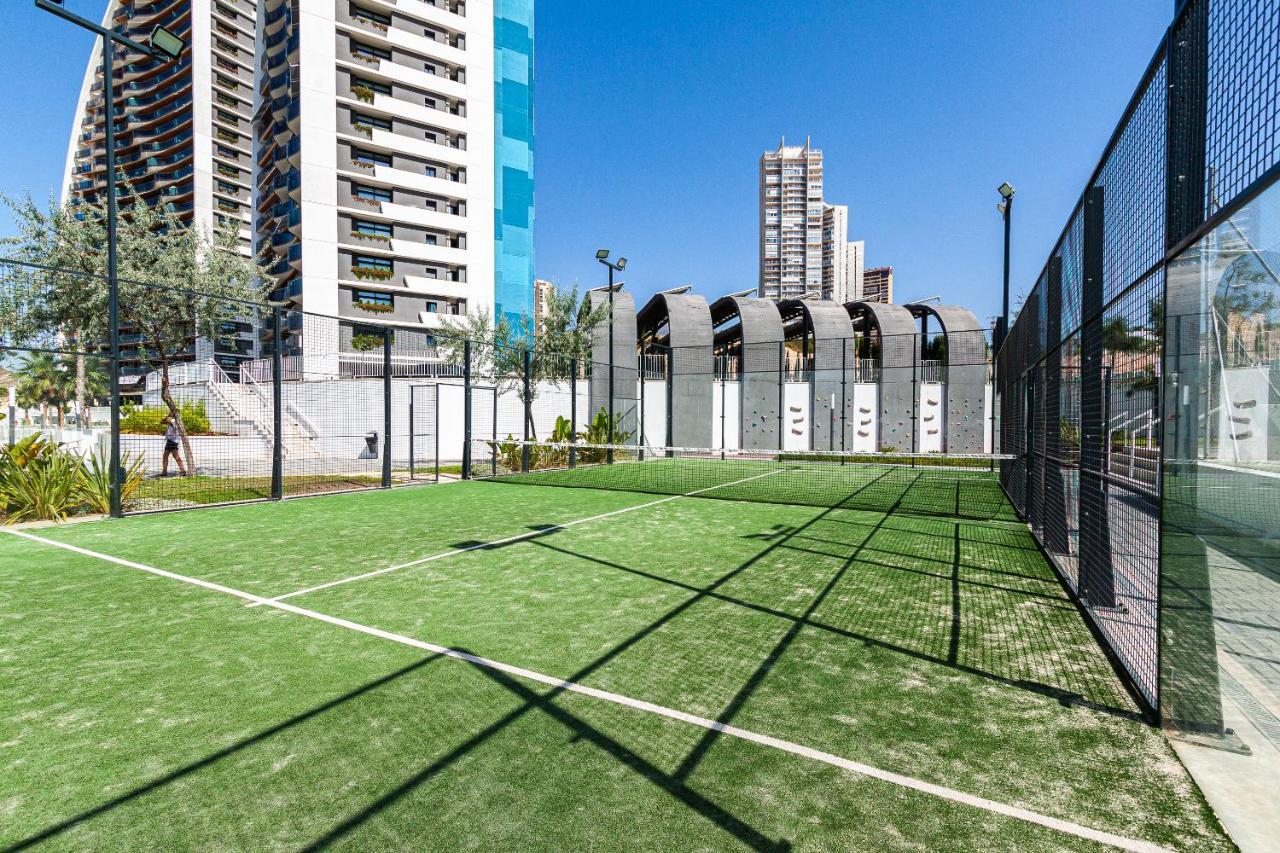 Sunset Waves Sea View Apartments بينايدورم المظهر الخارجي الصورة