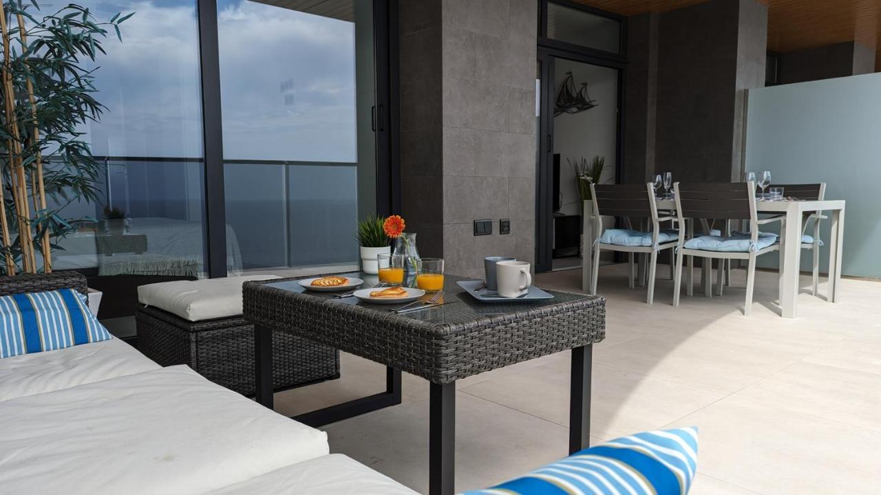Sunset Waves Sea View Apartments بينايدورم المظهر الخارجي الصورة